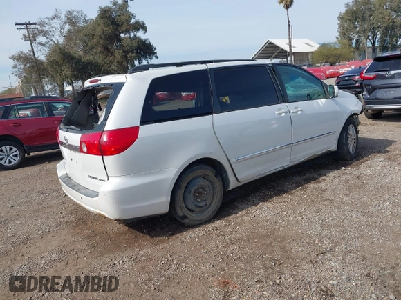 2008 Toyota Sienna XLE with VIN 5TDZK22C48S149718, listed as a IAAI auction lot 41473363 with 1 mi miles. Bid and sale history available at carsss.com. Image 4.