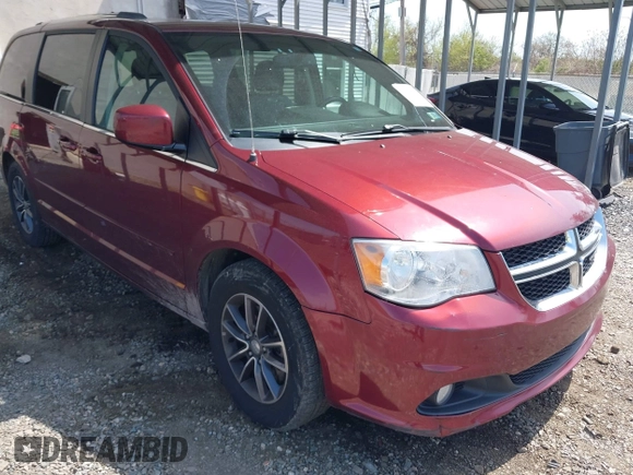 2017 Dodge Grand Caravan SXT with VIN 2C4RDGCG0HR774134, listed as a IAAI auction lot 42072621 with 90,753 mi miles and . Bid and sale history available at DreamBid. Image 1.