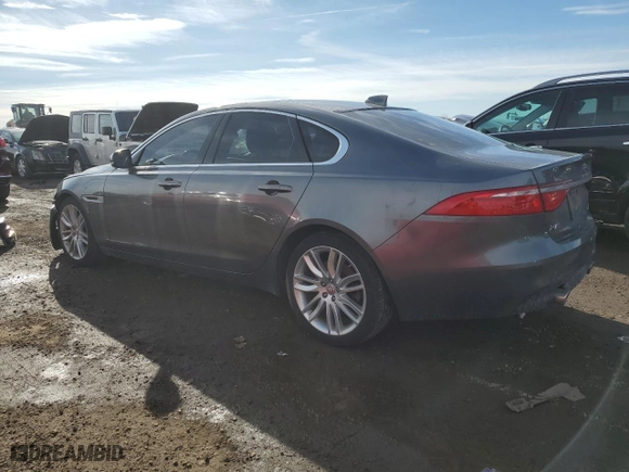 2016 Jaguar XF 35t Prestige with VIN SAJBK4BV8GCY18346, listed as a Copart auction lot 46985125 with 89,484 mi miles and Salvage Title. Bid and sale history available at carsss.com. Image 2.