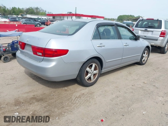 2005 Honda Accord EX with VIN 1HGCM56735A015906, listed as a IAAI auction lot 42127895 with 204,056 mi miles and . Bid and sale history available at DreamBid. Image 4.