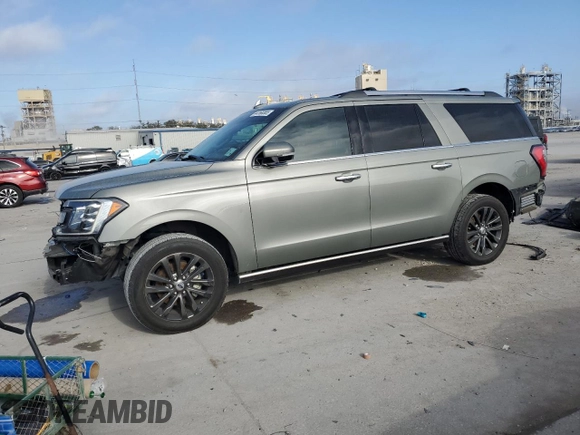 2019 Ford Expedition Max Limited с VIN 1FMJK1KT0KEA75469, выставлен на аукционе Copart как лот 44168365 с пробегом 99 066 миль миль и Списание • Salvage title. История ставок и продаж доступна на DreamBid. Изображение 1.