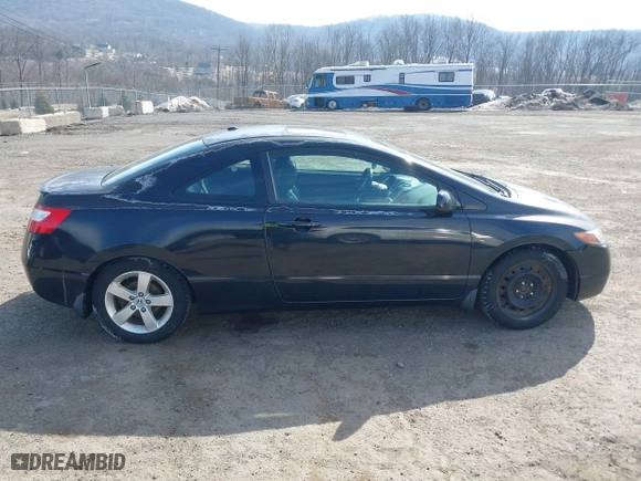 2008 Honda Civic Cpe EX-L with VIN 2HGFG12928H558691, listed as a IAAI auction lot 41644320 with 174,835 mi miles. Bid and sale history available at carsss.com. Image 13.