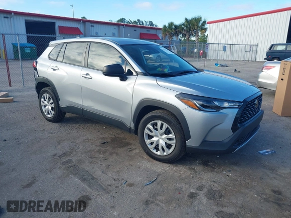 2022 Toyota Corolla Cross L with VIN 7MUAAAAG6NV010688, listed as a IAAI auction lot 41212520 with 50,075 mi miles and . Bid and sale history available at DreamBid. Image 1.