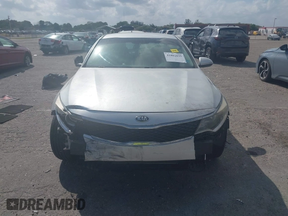 2018 Kia Optima LX with VIN 5XXGT4L39JG235287, listed as a IAAI auction lot 41802035 with 96,412 mi miles. Bid and sale history available at carsss.com. Image 6.