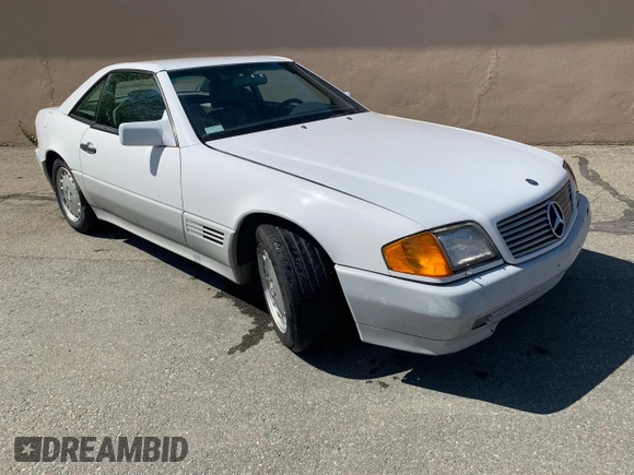 1992 Mercedes-Benz 500 с VIN WDBFA66EXNF052820, выставлен на аукционе Copart как лот 46752965 с пробегом 113 571 миль миль и Чистый • Clean title. История ставок и продаж доступна на DreamBid. Изображение 1.