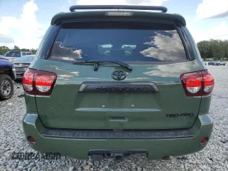 2020 Toyota Sequoia SR5 with VIN 5TDBY5G17LS177949, listed as a Copart auction lot 72425714 with 65,893 mi miles and Salvage Title. Bid and sale history available at carsss.com. Image 6.