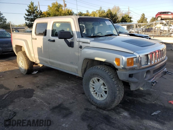 2009 Hummer H3 with VIN 5GNEN13E698128049, listed as a Copart auction lot 70453514 with 154,567 mi miles and Salvage Title. Bid and sale history available at DreamBid. Image 4.