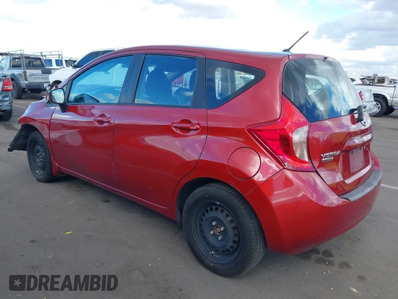 2016 Nissan Note S z VIN 3N1CE2CP1GL386513, wystawiony jako IAAI lot #41582213 z przebiegiem 109 293 mil mil oraz . Historia ofert i sprzedaży dostępna na DreamBid. Obrazek 3.