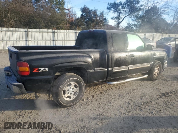 2003 Chevrolet Silverado 1500 with VIN 1GCEK19T73Z151985, listed as a Copart auction lot 85749584 with 296,521 mi miles and Salvage Title. Bid and sale history available at carsss.com. Image 3.