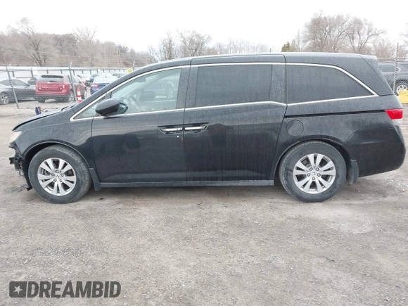 2017 Honda Odyssey EX-L with VIN 5FNRL5H68HB026010, listed as a IAAI auction lot 41884999 with 138,943 mi miles and . Bid and sale history available at DreamBid. Image 14.