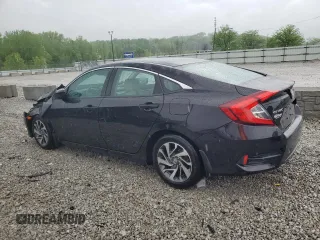 2016 Honda Civic EX with VIN 19XFC2F75GE075005, listed as a Copart auction lot 54423005 with 89,207 mi miles and Salvage Title. Bid and sale history available at DreamBid. Image 2.