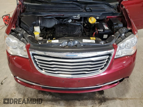 2015 Chrysler Town & Country LX with VIN 2C4RC1AG9FR710478, listed as a Copart auction lot 54244935 with 135,621 mi miles and Clean Title. Bid and sale history available at carsss.com. Image 12.