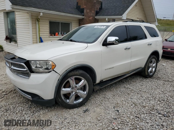 2011 Dodge Durango Citadel with VIN 1D4SE5GT7BC594890, listed as a Copart auction lot 64220575 with 140,909 mi miles and Salvage title. Bid and sale history available at DreamBid. Image 1.