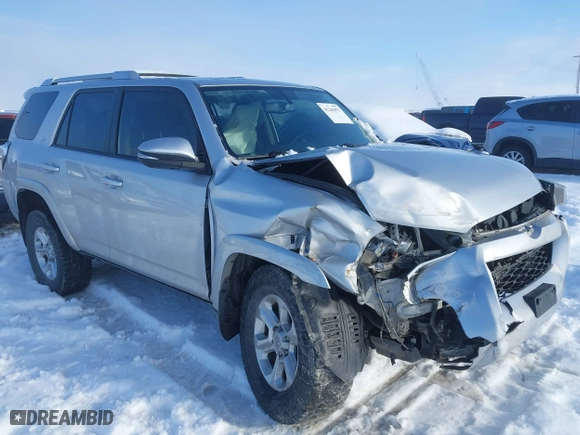 2017 Toyota 4Runner SR5 with VIN JTEBU5JR3H5444135, listed as a IAAI auction lot 41242073 with 132,663 mi miles. Bid and sale history available at carsss.com. Image 1.