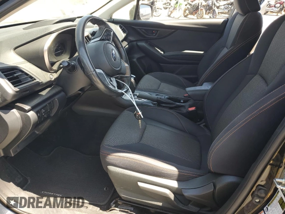 2018 Subaru Crosstrek Premium with VIN JF2GTADC4JH253682, listed as a Copart auction lot 60280265 with 93,071 mi miles and Salvage title. Bid and sale history available at DreamBid. Image 7.