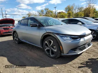 2022 Kia EV6 GT-Line with VIN KNDC3DLC2N5027633, listed as a Copart auction lot 76138314 with 64,558 mi miles and Salvage Title. Bid and sale history available at carsss.com. Image 4.