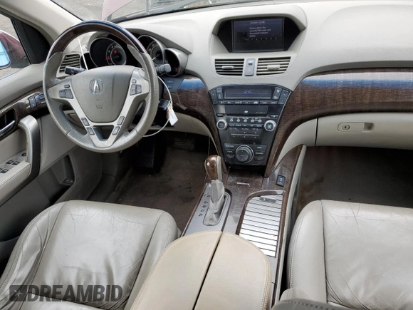 2010 Acura MDX Technology Pkg with VIN 2HNYD2H65AH515465, listed as a Copart auction lot 52321695 with 246,477 mi miles and Salvage Title. Bid and sale history available at carsss.com. Image 8.