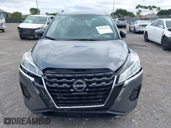2023 Nissan Kicks S with VIN 3N1CP5BV8PL533373, listed as a IAAI auction lot 41637022 with 10,044 mi miles and . Bid and sale history available at DreamBid. Image 12.