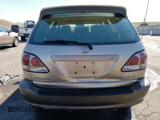 2001 Lexus RX 300 with VIN JTJHF10U910181642, listed as a Copart auction lot 52896115 with 187,019 mi miles and Salvage Title. Bid and sale history available at DreamBid. Image 6.