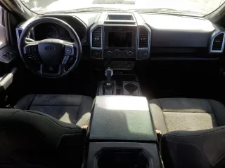 2015 Ford F-150 XLT with VIN 1FTEW1EFXFKD15991, listed as a Copart auction lot 55333551 with 0 mi miles and Salvage Title. Bid and sale history available at carsss.com. Image 8.