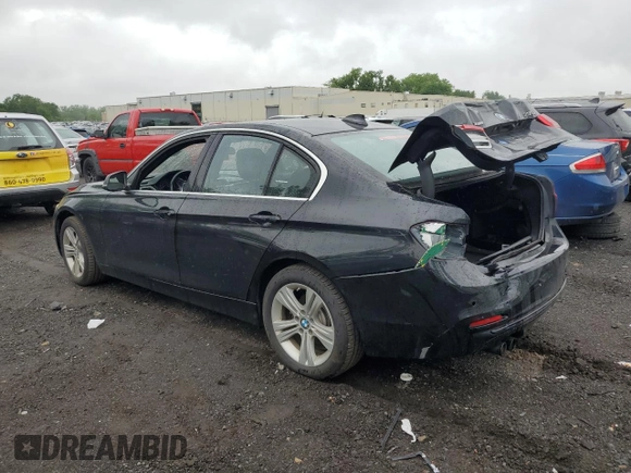 2017 BMW 3 Series 330i xDrive z VIN WBA8D9C31HA005129, wystawiony jako Copart lot #58385565 z przebiegiem 91 256 mil mil oraz Szkoda całkowita • Salvage title. Historia ofert i sprzedaży dostępna na DreamBid. Obrazek 2.