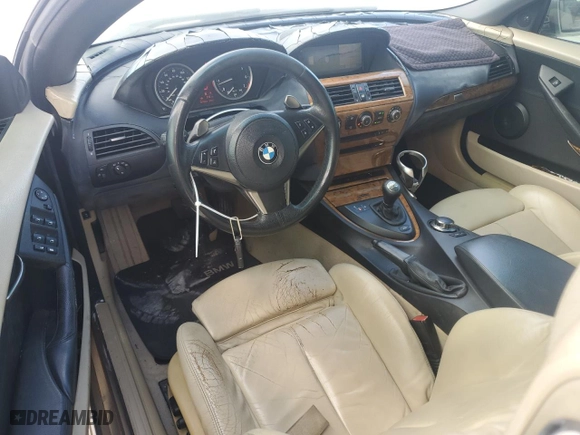 2006 BMW 6 Series 650Ci with VIN WBAEK13406CN72369, listed as a Copart auction lot 47076175 with 97,684 mi miles and Clean Title. Bid and sale history available at carsss.com. Image 8.