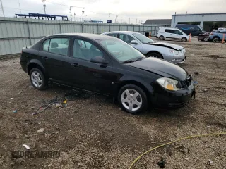 2007 Chevrolet Cobalt LS with VIN 1G1AK55F477414093, listed as a Copart auction lot 50030615 with 75,510 mi miles and Salvage Title. Bid and sale history available at DreamBid. Image 4.