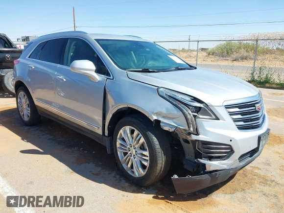 2017 Cadillac XT5 Premium Luxury FWD with VIN 1GYKNCRS2HZ259168, listed as a IAAI auction lot 42054328 with 104,599 mi miles and . Bid and sale history available at DreamBid. Image 1.