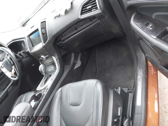 2017 Ford Edge Titanium with VIN 2FMPK4K88HBC11746, listed as a IAAI auction lot 41513987 with 55,879 mi miles. Bid and sale history available at carsss.com. Image 5.