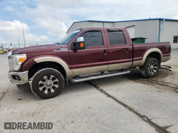 2012 Ford F-250 XL with VIN 1FT7W2B60CEC09675, listed as a Copart auction lot 62541985 with 144,961 mi miles and Salvage title. Bid and sale history available at DreamBid. Image 1.