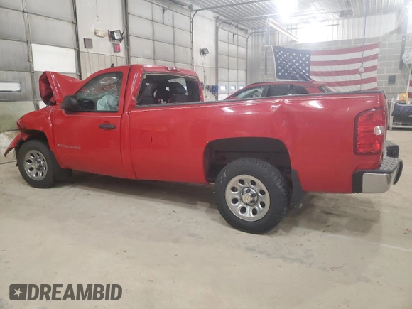2009 Chevrolet Silverado 1500 Work Truck with VIN 1GCEC14XX9Z220538, listed as a Copart auction lot 48787505 with Not Provided miles and Salvage Title. Bid and sale history available at DreamBid. Image 2.