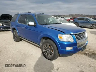 2010 Ford Explorer Limited with VIN 1FMEU7FE7AUA30673, listed as a Copart auction lot 47500935 with 180,714 mi miles and Clean title. Bid and sale history available at DreamBid. Image 4.