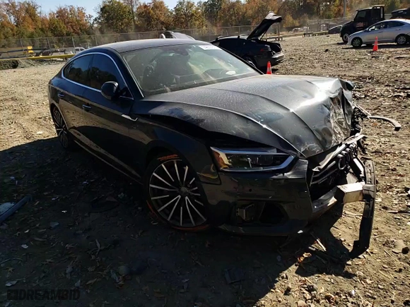 2018 Audi A5 Sportback Prestige with VIN WAUCNCF53JA031318, listed as a Copart auction lot 74855813 with 0 miles. Bid and sale history available at carsss.com. Image 13.