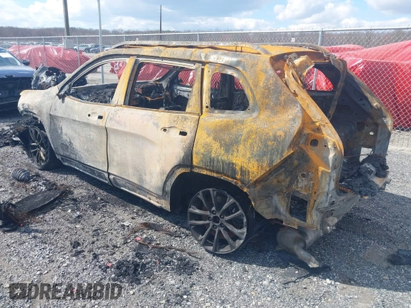 2019 Jeep Cherokee Latitude with VIN 1C4PJMCB9KD393959, listed as a IAAI auction lot 41855017 with Not provided miles and . Bid and sale history available at DreamBid. Image 3.