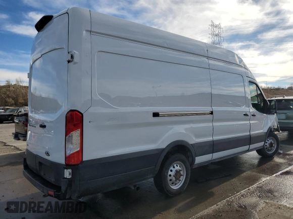 2022 Ford Transit Cargo with VIN 1FTBR3U80NKA64888, listed as a Copart auction lot 83809614 with 75,978 mi miles and Salvage Title. Bid and sale history available at DreamBid. Image 3.