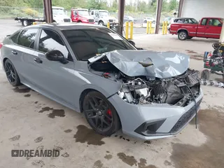 2022 Honda Civic Si z VIN 2HGFE1E59NH473020, wystawiony jako IAAI lot #42386294 z przebiegiem 34 342 mil mil oraz . Historia ofert i sprzedaży dostępna na DreamBid. Obrazek 1.