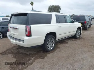 2015 GMC Yukon XL Denali with VIN 1GKS2JKJ7FR641430, listed as a IAAI auction lot 42163969 with 129,085 mi miles. Bid and sale history available at carsss.com. Image 4.