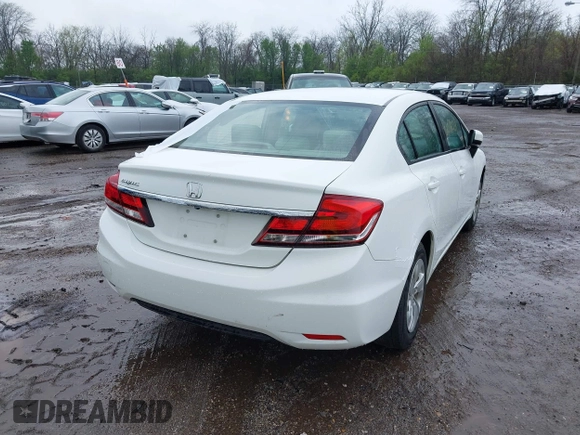 2015 Honda Civic LX with VIN 19XFB2F54FE104574, listed as a IAAI auction lot 42096001 with 122,094 mi miles and . Bid and sale history available at DreamBid. Image 17.