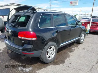 2007 Volkswagen Touareg V6 with VIN WVGLE77L97D003680, listed as a IAAI auction lot 42224505 with 145,052 mi miles and . Bid and sale history available at DreamBid. Image 4.