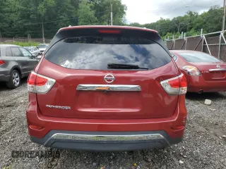 2015 Nissan Pathfinder S with VIN 5N1AR2MM1FC671098, listed as a Copart auction lot 64360135 with 140,060 mi miles and Salvage title. Bid and sale history available at DreamBid. Image 6.