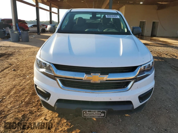 2020 Chevrolet Colorado 2WD Work Truck with VIN 1GCHSBEA2L1237906, listed as a Copart auction lot 80950404 with 36,630 mi miles and Salvage title. Bid and sale history available at DreamBid. Image 5.