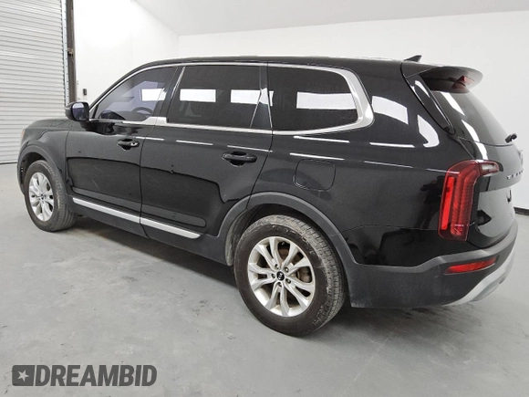 2021 Kia Telluride LX with VIN 5XYP24HC5MG104093, listed as a Copart auction lot 48163265 with 90,302 mi miles and Clean title. Bid and sale history available at DreamBid. Image 2.