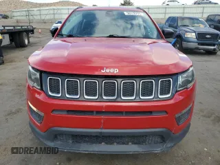 2017 Jeep Compass Sport с VIN 3C4NJCAB6HT659753, выставлен на аукционе Copart как лот 56178755 с пробегом 81 619 миль миль и Списание • Salvage title. История ставок и продаж доступна на DreamBid. Изображение 5.