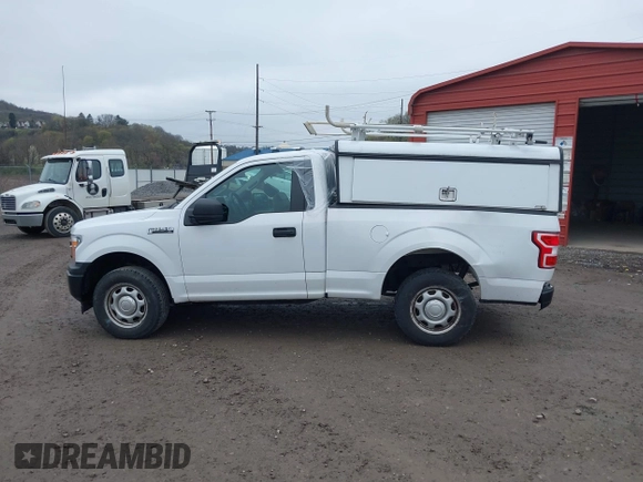 2018 Ford F-150 XL with VIN 1FTMF1CB7JKE51807, listed as a IAAI auction lot 41982761 with 72,170 mi miles. Bid and sale history available at carsss.com. Image 14.