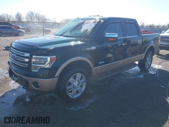 2014 Ford F-150 XL with VIN 1FTFW1ET5EKF14763, listed as a IAAI auction lot 41739651 with 1 mi miles. Bid and sale history available at carsss.com. Image 2.