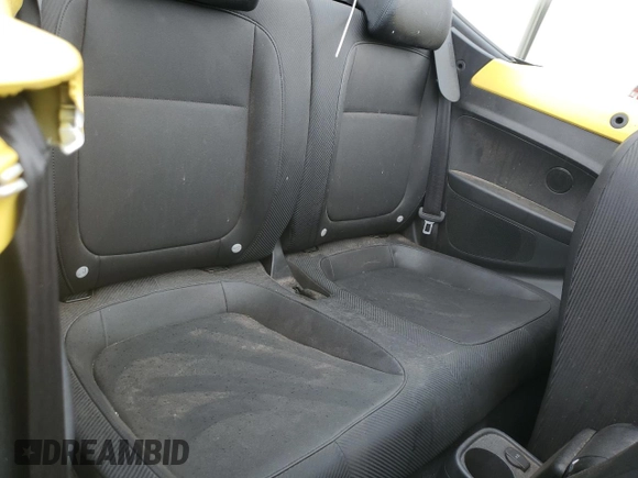 2013 Volkswagen Beetle 2.5L with VIN 3VW5P7AT6DM812504, listed as a Copart auction lot 52156165 with 53,682 mi miles and Salvage Title. Bid and sale history available at DreamBid. Image 10.