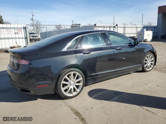 2014 Lincoln MKZ with VIN 3LN6L2J94ER803620, listed as a Copart auction lot 42861065 with NaN miles and Non Repairable. Bid and sale history available at carsss.com. Image 3.