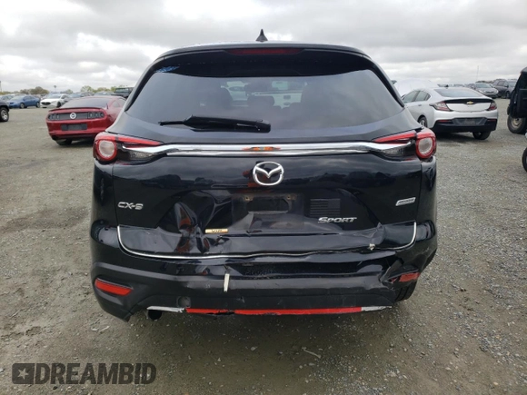 2018 Mazda CX-9 Touring with VIN JM3TCACY6J0224698, listed as a Copart auction lot 50061885 with 157,585 mi miles and Salvage Title. Bid and sale history available at carsss.com. Image 6.
