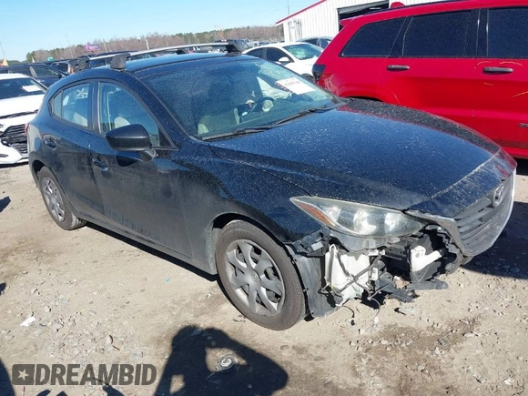 2014 Mazda 3 i Sport with VIN JM1BM1K79E1163311, listed as a IAAI auction lot 41695340 with 263,388 mi miles and . Bid and sale history available at carsss.com. Image 1.