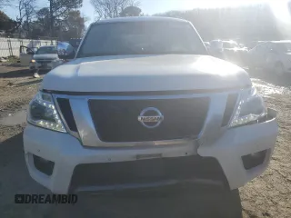 2020 Nissan Armada SL with VIN JN8AY2ND9L9109193, listed as a Copart auction lot 46491855 with 73,564 mi miles and Salvage Title. Bid and sale history available at carsss.com. Image 5.